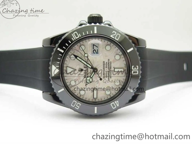 Best AAA Replica Sites Dial SA Strap Edition 2470 Cream Black 40mm 5GF Neat Rubber on Submariner Black Best Ceramic 1221